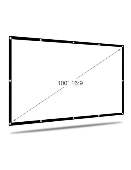 PANTALLA PROYECCION MANUAL 3,05X2,24 150"