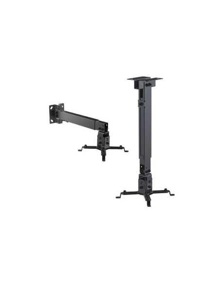 SOPORTE TECHO Y PARED  PROYECTOR CROMAD CR0662  EXT. E INCLINABLE HASTA 20 KGS.