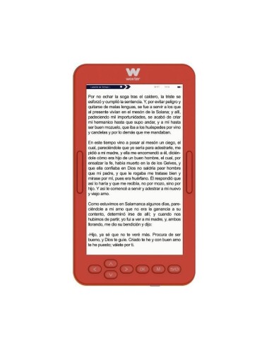 E-BOOK WOXTER SCRIBA 195 S/  4,7" 4GB