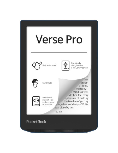 E-BOOK POCKETBOOK VERSE PRO EREADER 6" 16 GB