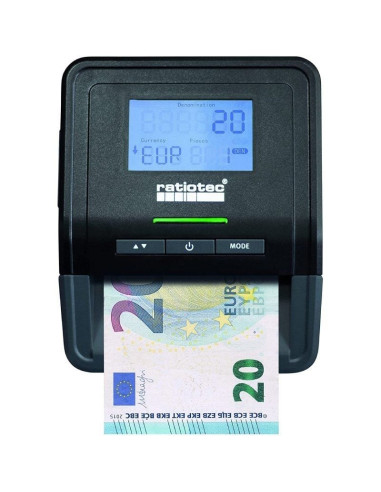 Detector de Billetes Falsos Ratiotec Smart Protect Plus