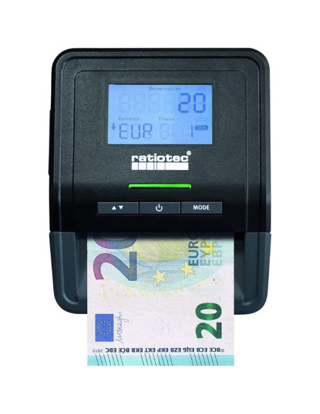 Detector de Billetes Falsos Ratiotec Smart Protect Plus