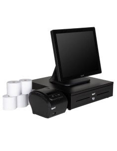 KIT TPV IGGUAL 17 AIO TP8002 IRON-HD  8GB/128GB + IMP.TERMICA 80mm + W