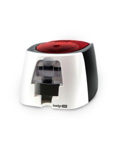 Impresora tarjetas EVOLIS BADGY200+RIBBON+100 TARJ+SOFT