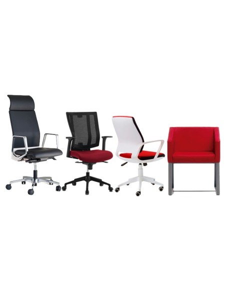 Sillas y sillones de oficina y escolar