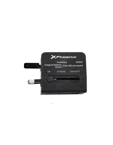 CARGADOR ADAPTADOR UNIVERSAL VIAJE PHOENIX