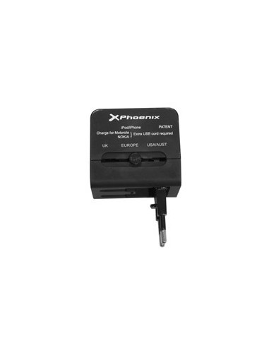 CARGADOR ADAPTADOR UNIVERSAL VIAJE PHOENIX