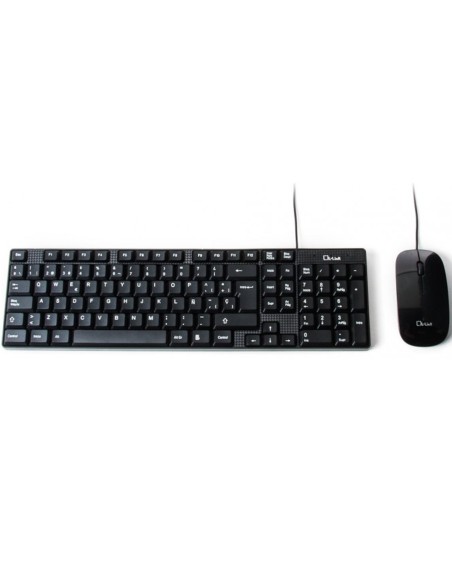 KIT TECLADO + RATON USB CON CABLE